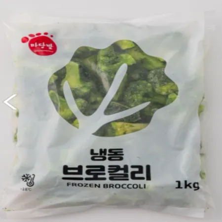 (16:30마감(D) 브로콜리(중국산/푸른원/냉동/1kg/O)EA 이미지