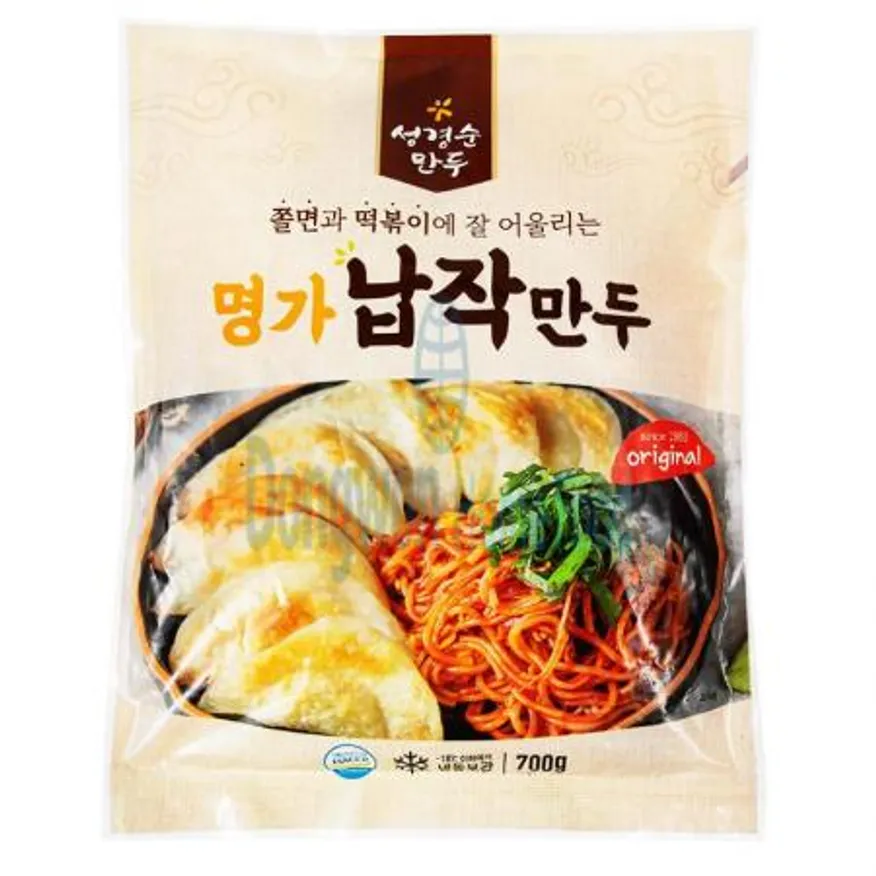 (16:30마감(D) 명가납작만두(성경순만두/약40입/700G)EA 이미지