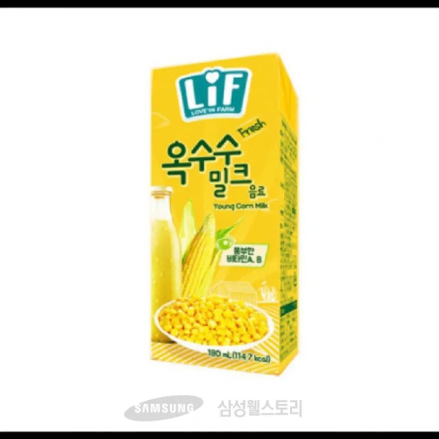(16:30마감)옥수수밀크음료,베트남산,오뚜기,4.32KG(180ML*24EA)/BOX 이미지
