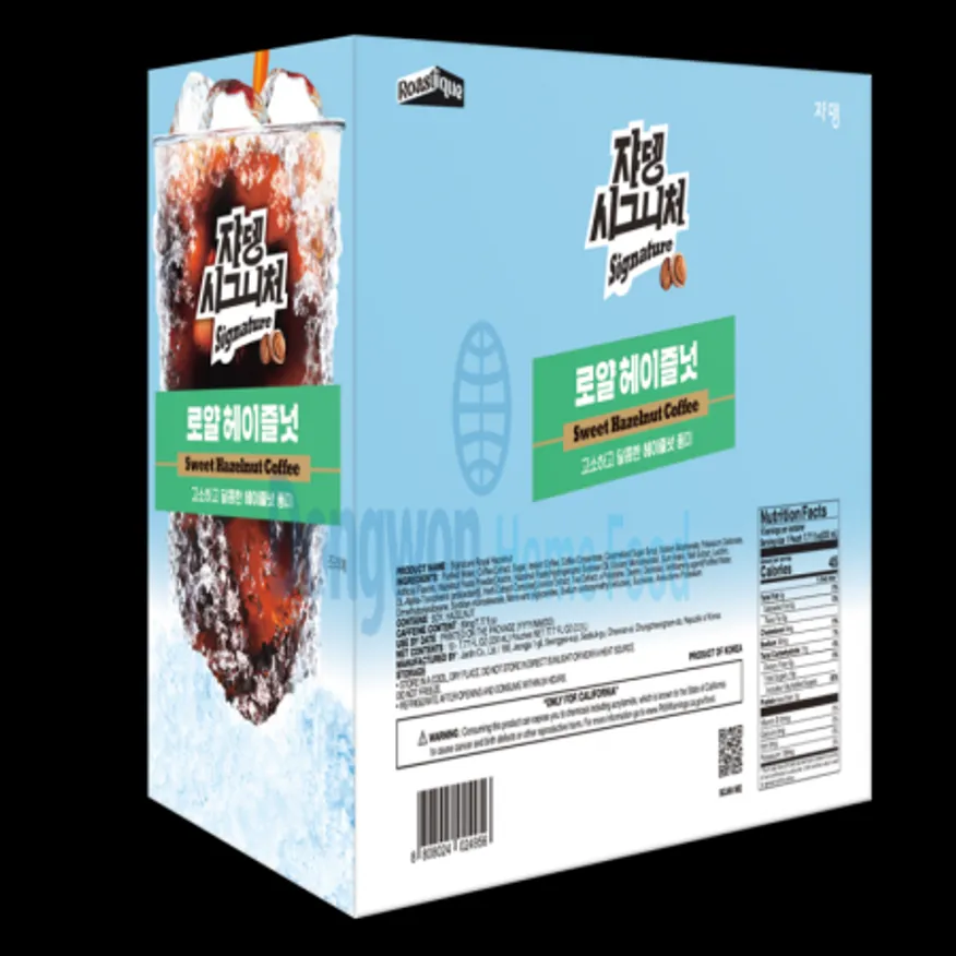 (16:30마감(D) 시그니처로얄헤이즐넛(쟈뎅/파우치/230ML*10입)EA 이미지
