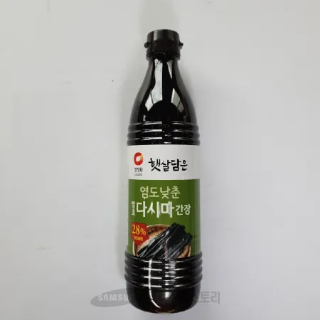 (16:30마감)염도낮춘발효다시마간장(840ML/대상) 이미지