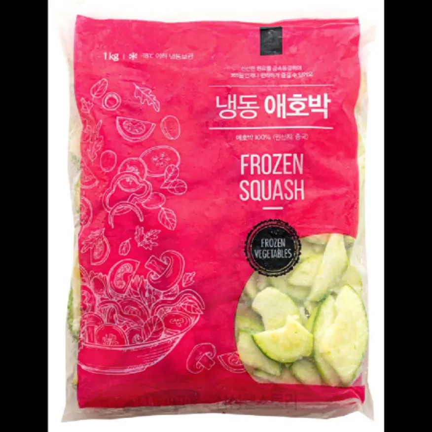 (16:30마감)RTXA냉동애호박(1KG/EA/반달썰기/중국산) 이미지