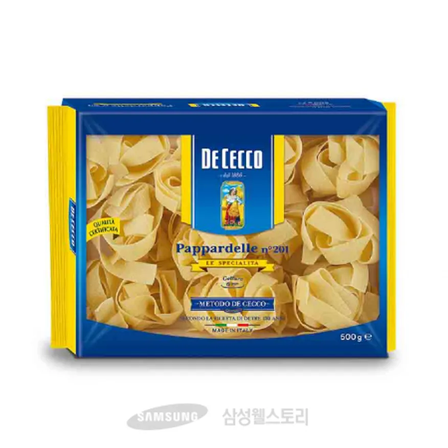 (16:30마감)파파델리(500G/EA/데체코/이탈리아산/파스타) 이미지