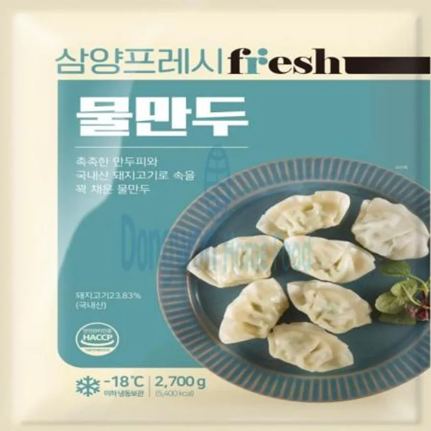 (16:30마감(D) 삼양프레시물만두(삼양/냉동/약300입/2.7kg)EA 이미지