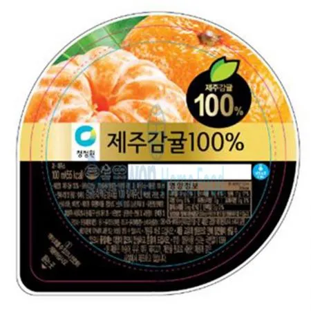 (16:30마감(D) 제주감귤100(청정원/100ML*50EA)BOX 이미지