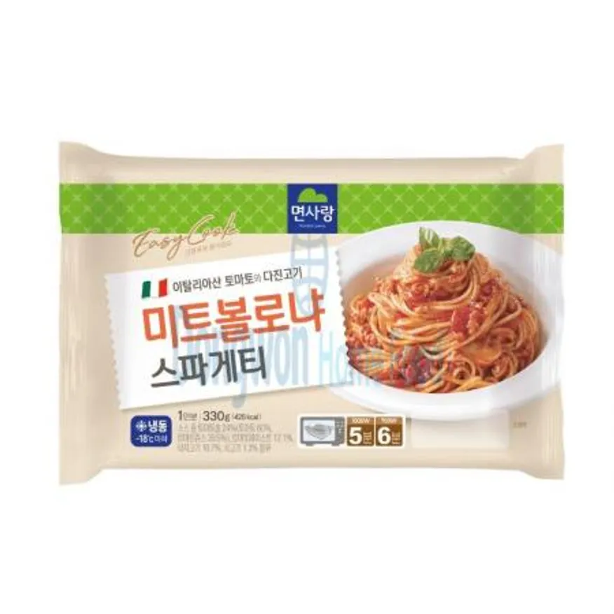 (16:30마감(D) 미트볼로냐스파게티(면사랑/330G*18EA)BOX 이미지