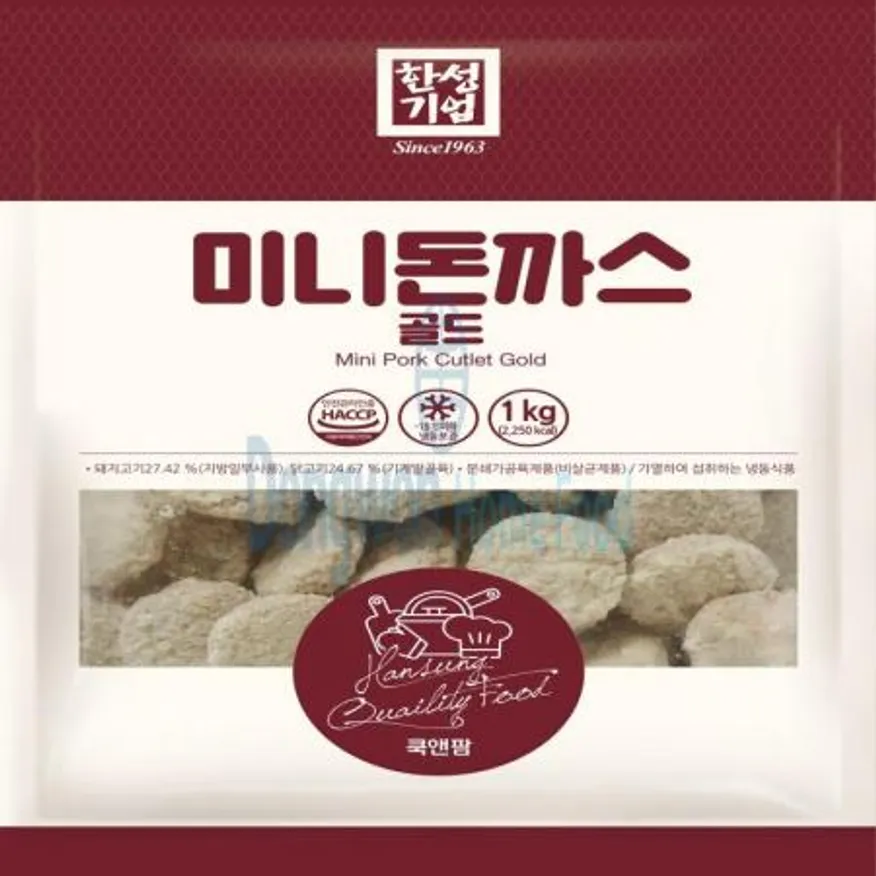 (16:30마감(D) 미니돈까스(한성/돼지고기:국산,닭고기:국산/1kg)EA 이미지