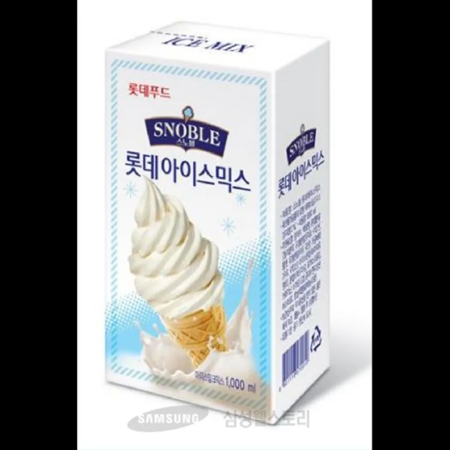 (16:30마감)아이스믹스(10KG(1000ML*10EA)/롯데푸드/국내산/바닐라향) 이미지