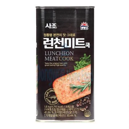 (D)런천미트쿡(사조/돈육:외국산+국산,계육:국산/1.81kg)EA