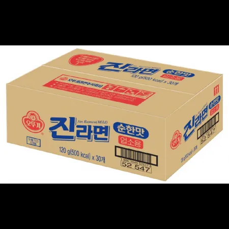 (16:30마감)진덕용라면(D-2/오뚜기/3.6KG(120G*30EA)/BOX/순한맛) 이미지