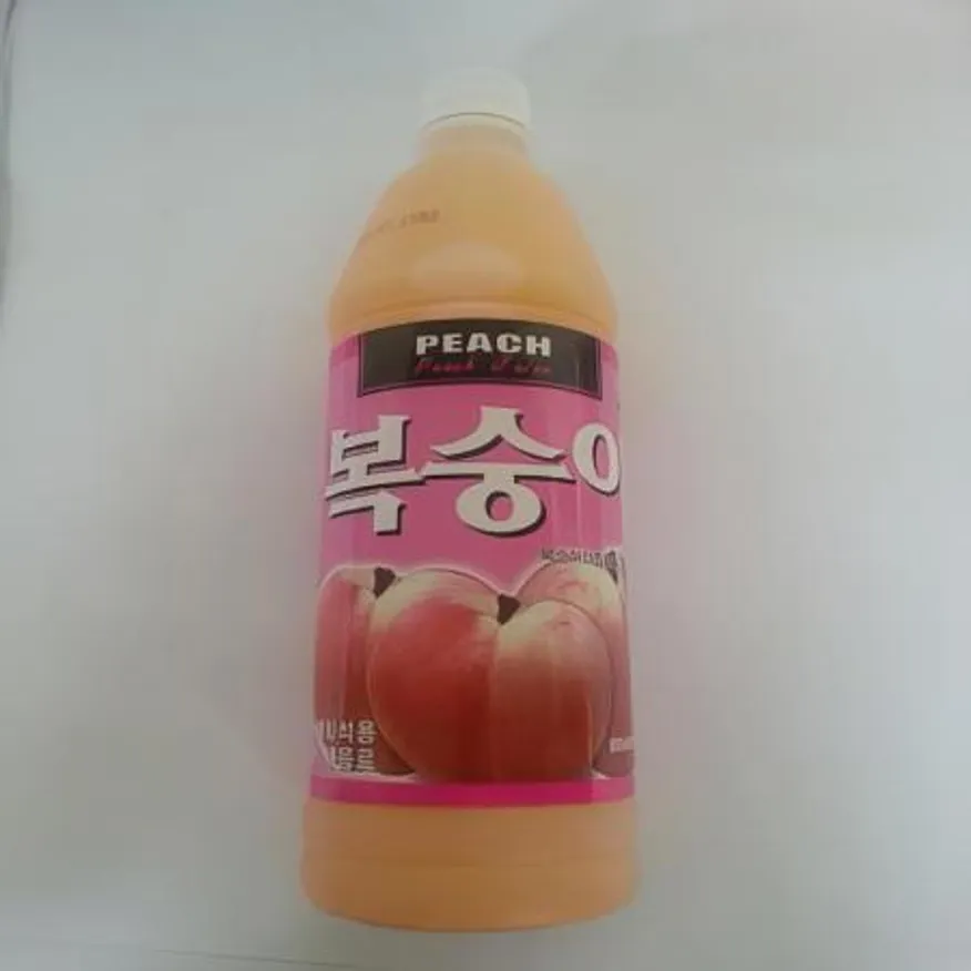 (16:30마감(D) 복숭아원액(청솔/835mL)EA 이미지