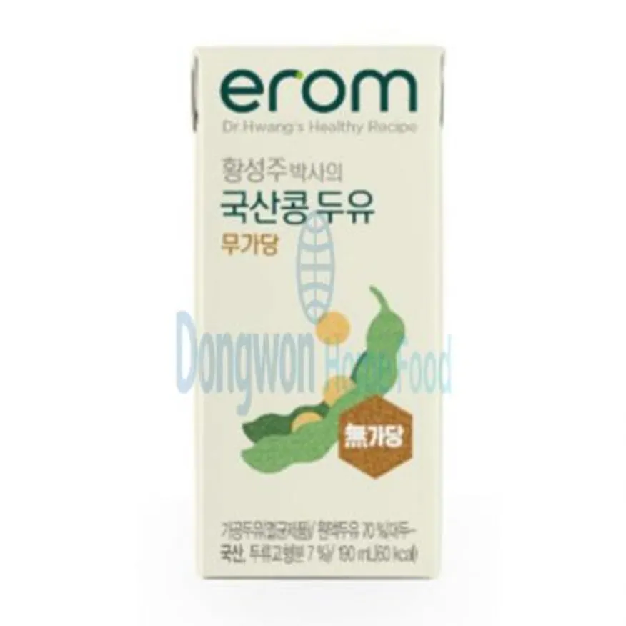 (16:30마감(D) 황성주국산콩두유(이롬/erom/무가당/190ML*16EA)BOX 이미지
