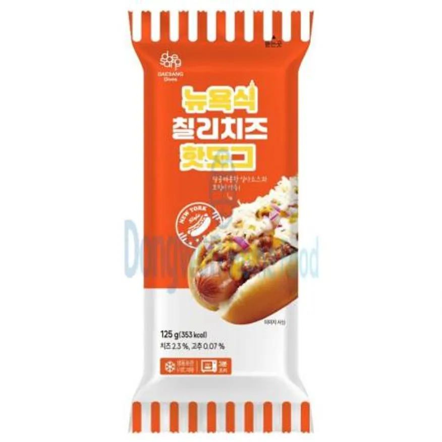 (16:30마감(D) 뉴욕식칠리치즈핫도그(대상다이브스/125G)EA 이미지