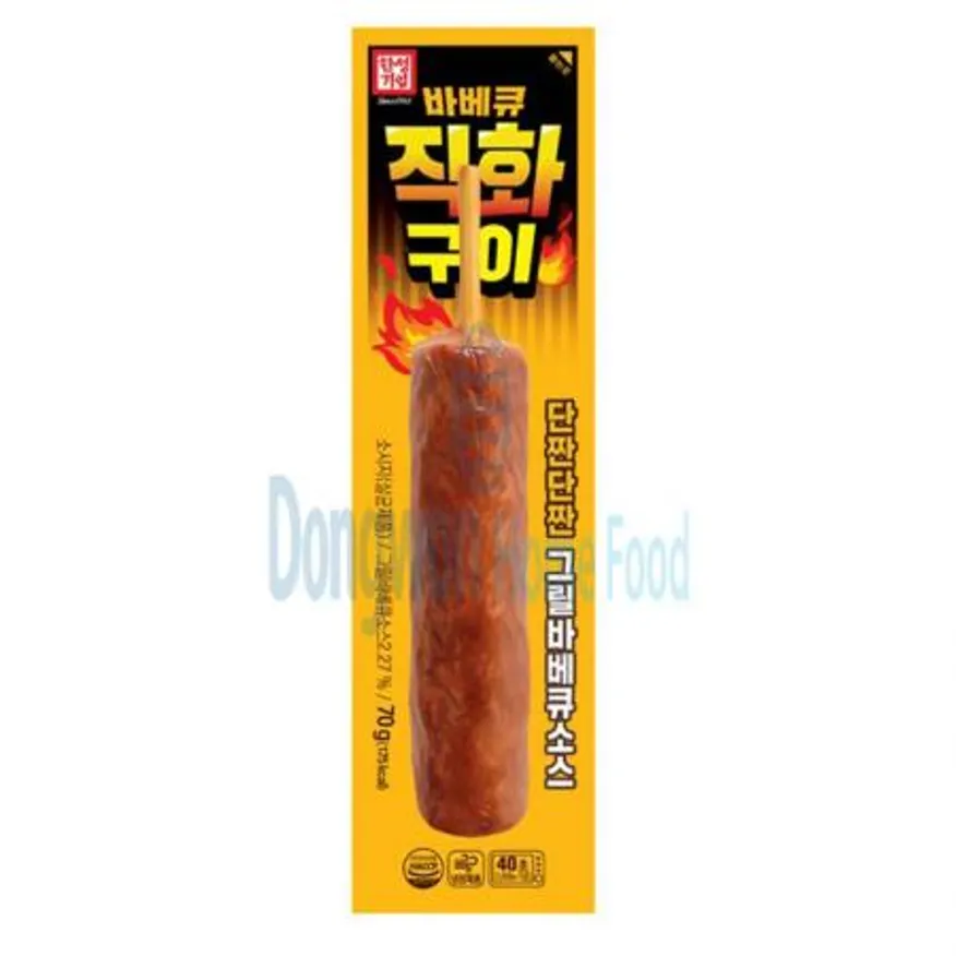 (16:30마감(D) 바베큐직화구이꼬치(한성/냉장/돼지고기:국산,닭고기:국산/70g)EA 이미지