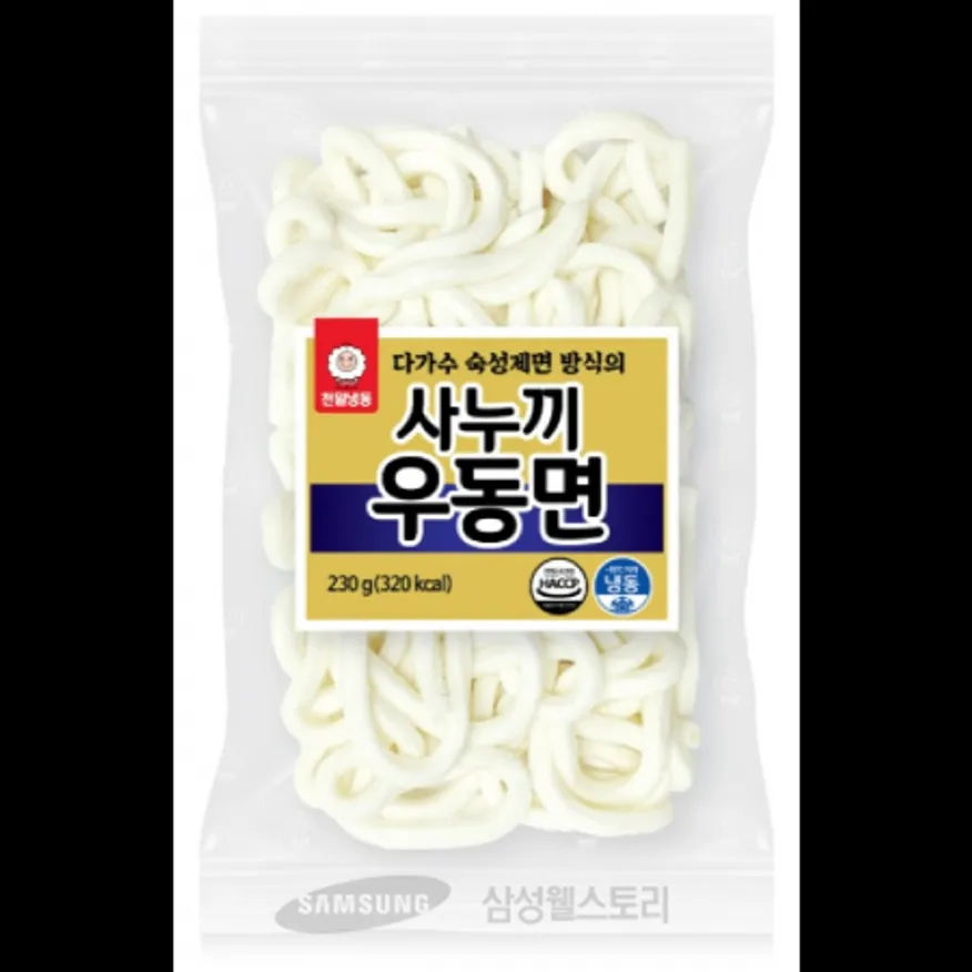 (16:30마감)사누끼우동면(냉동면)(냉동면/천일/230G/EA/밀:외국산) 이미지