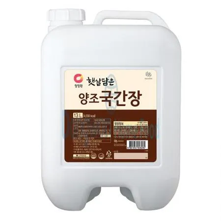 (16:30마감(D) 햇살담은양조국간장(대상/13L)EA 이미지