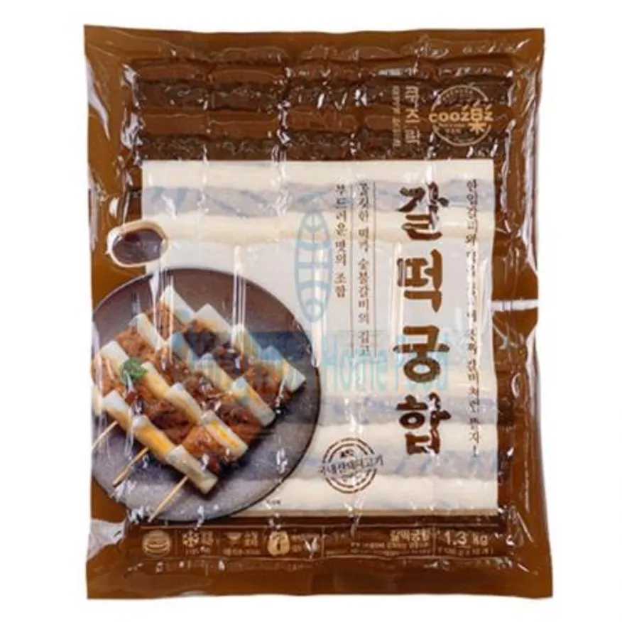 (16:30마감(D) 갈떡궁합(쿠즈락/냉동/130g*10입)EA 이미지