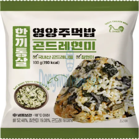(16:30마감(D) 영양주먹밥(곤드레현미/한끼통살/100G)EA 이미지