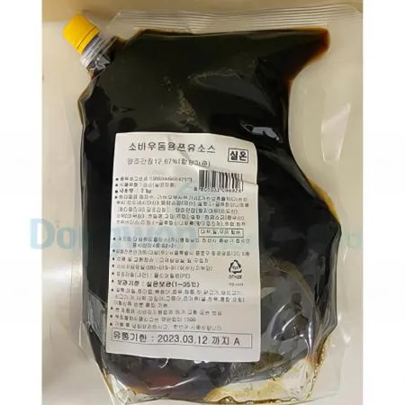 (16:30마감(D) 소바우동용쯔유소스(대상/2KG)EA 이미지
