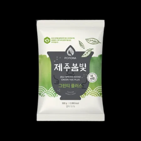 (16:30마감(L)제주봄빛그린티플러스(포모나/500g/말차13%) 이미지