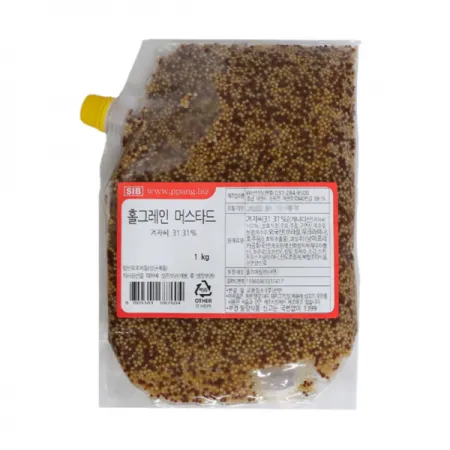 홀그레인머스타드(선인/1kg) 이미지