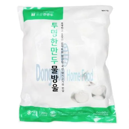 (16:30마감(D) 투명한만두물방울(한만두/약43입/1.2kg)EA 이미지