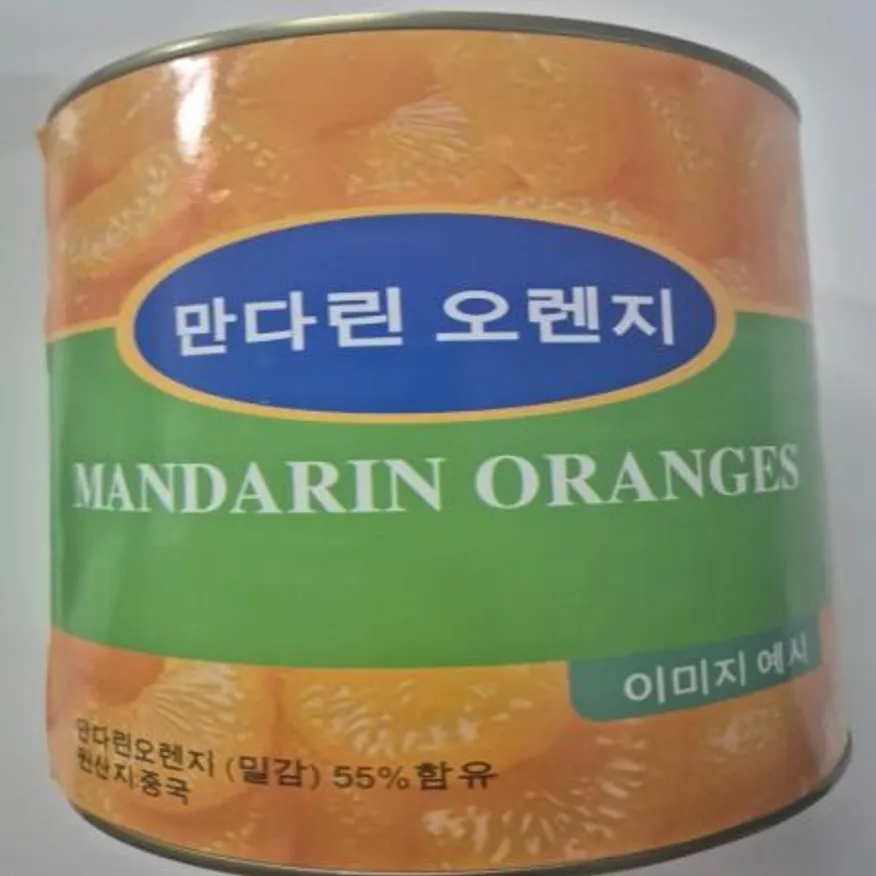 (16:30마감(D) 밀감캔(중국산/제이쿱/만다린/3kg)EA 이미지