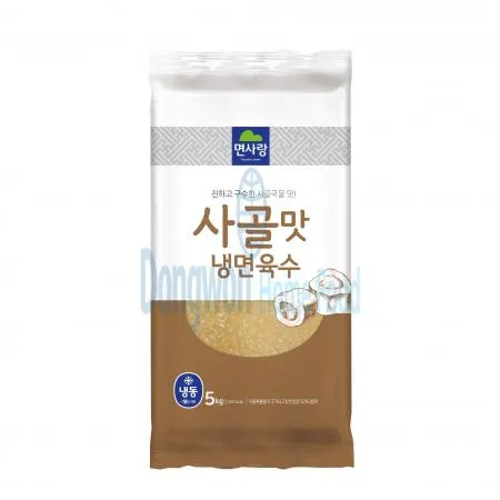 (16:30마감(D) 사골맛냉면육수(면사랑/냉동/5kg*2EA)BOX 이미지