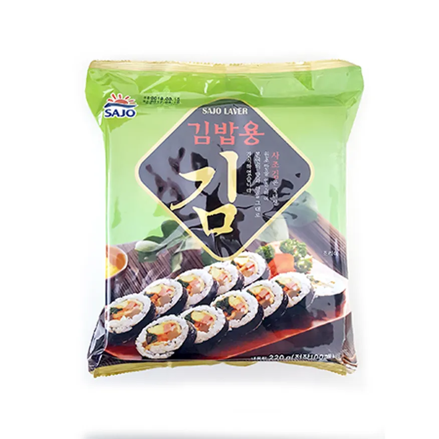 (16:30분마감)사조 구운김밥김(실온 100매 220g한국) 이미지