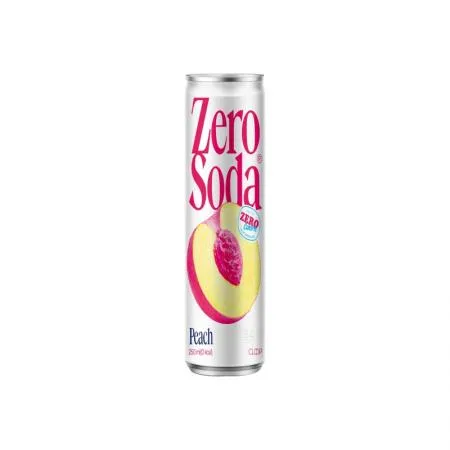 (16:30마감(D) 제로소다(클룹/복숭아/250ML*24EA)BOX 이미지