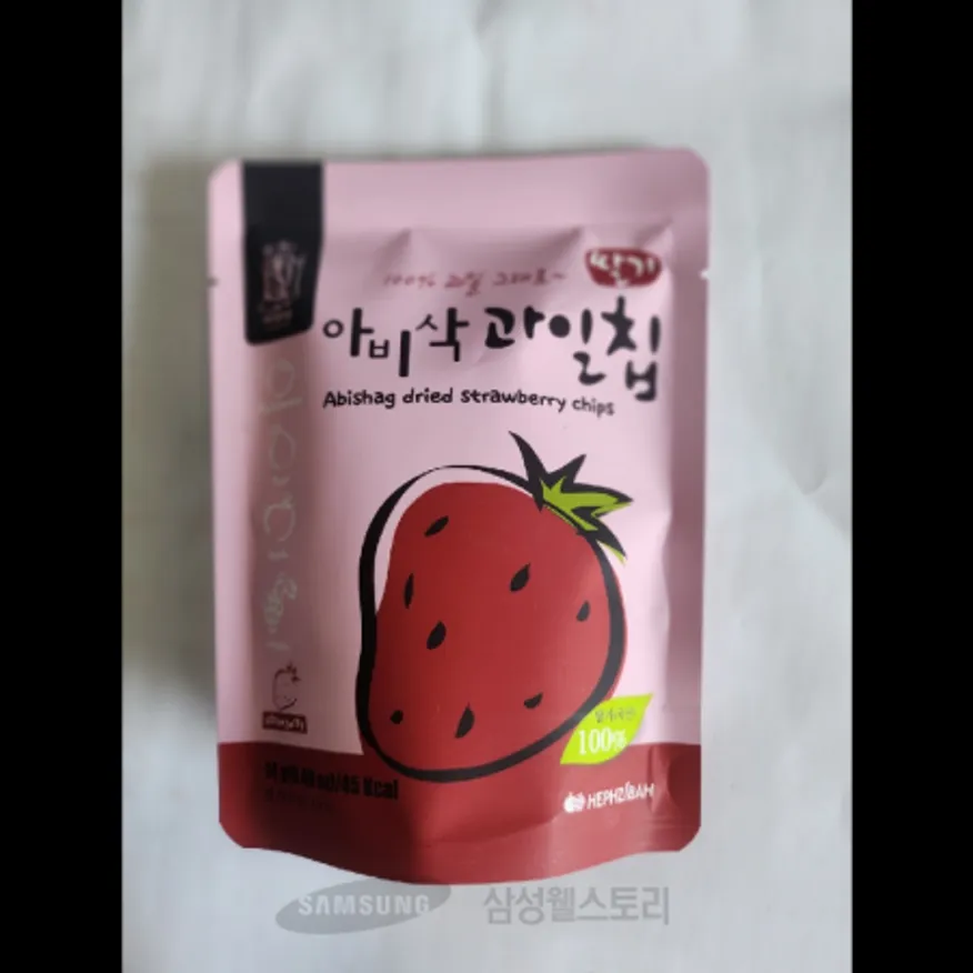 (16:30마감)헵시바아비삭과일칩(14G/PAC/딸기:국산/헵시바F&B/딸기) 이미지