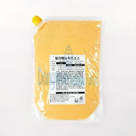 (16:30마감(D) 할라페뇨치즈소스(조흥/2KG)EA 이미지