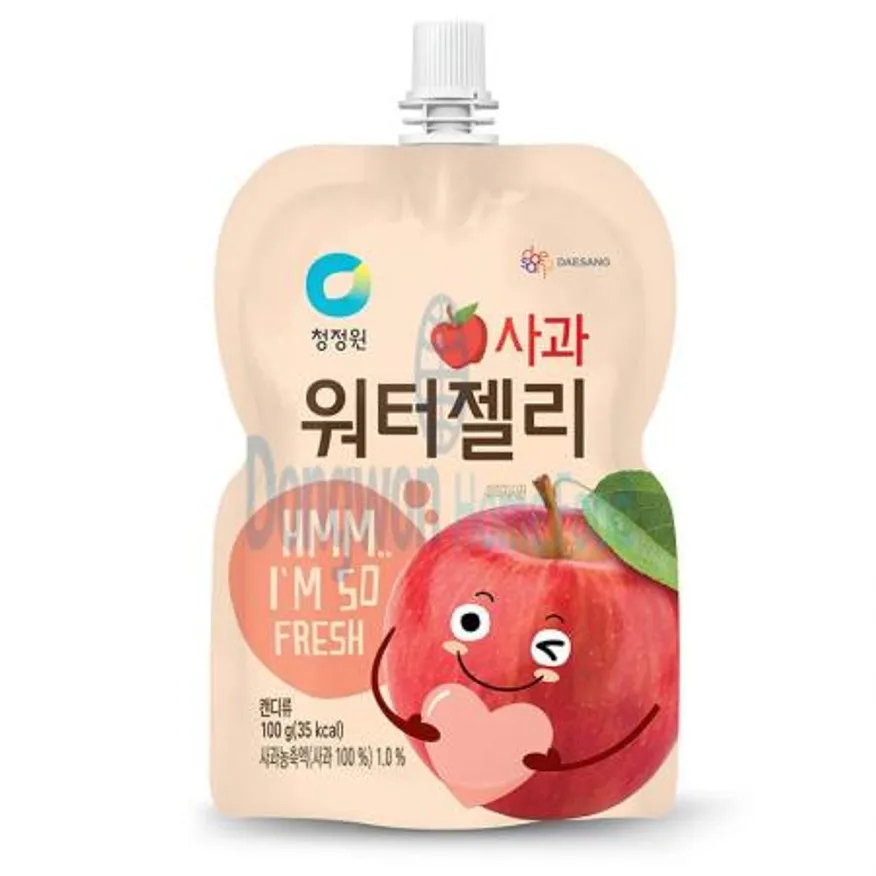 (16:30마감(D) 청정원워터젤리사과(대상/100G*32입/3.2KG)BOX 이미지