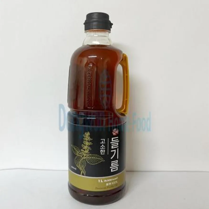 (16:30마감(D) 고소한들기름(들깨:국내산/맛뜨락/1L)EA 이미지