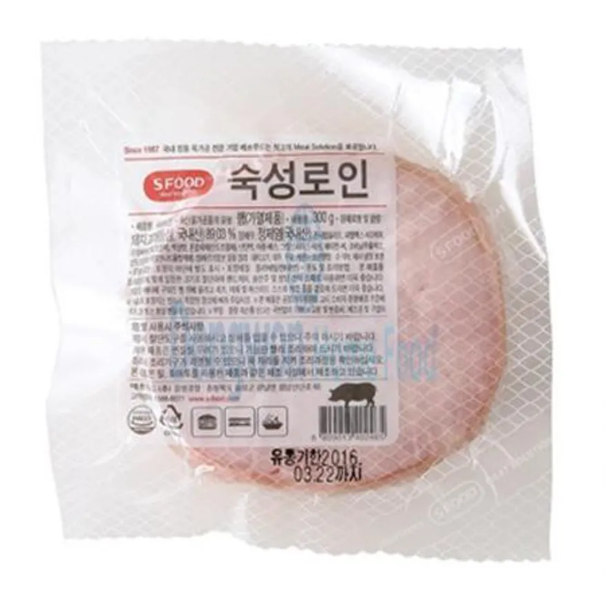 (16:30마감(D) 숙성로인(에쓰푸드/냉장/돼지고기:국산/300g)EA 이미지