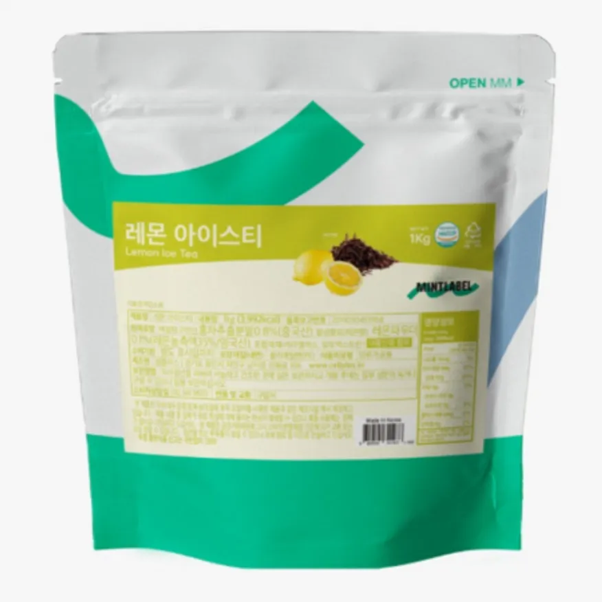 (16:30마감(D) 민트라벨레몬아이스티파우더(셀플러스/1KG)EA 이미지