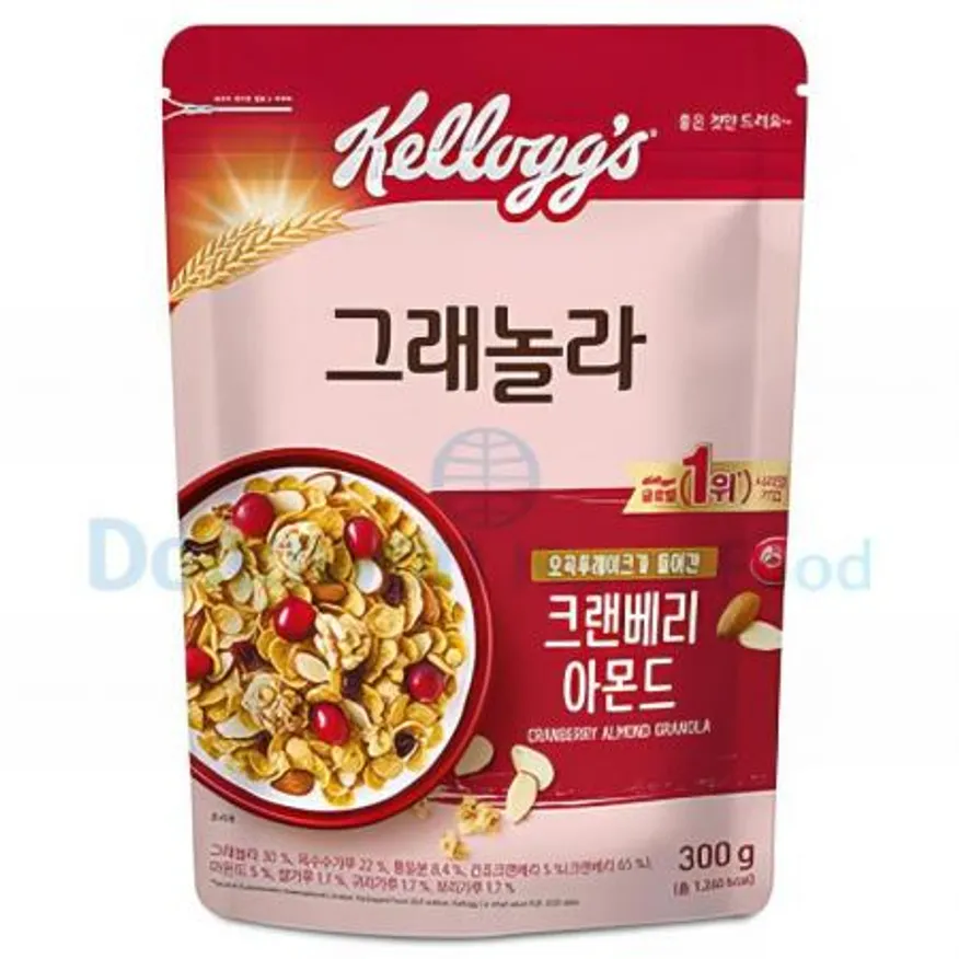 (16:30마감(D) 크랜베리아몬드그래놀라(켈로그/300G)EA 이미지
