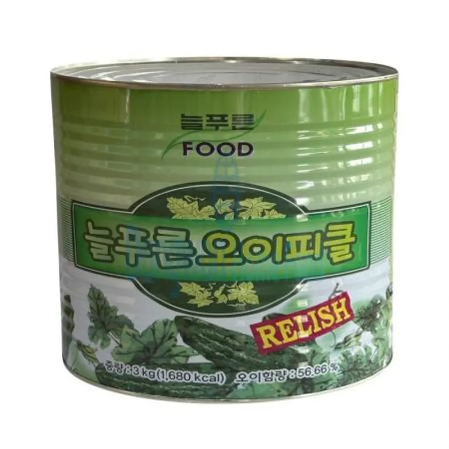 (16:30마감(D) 렐리쉬오이피클(늘푸른/3kg)EA 이미지