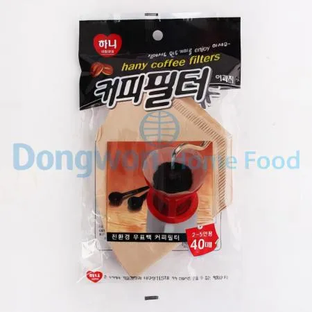 (16:30마감(D) 커피거름망(커피필터/3~4인용/40EA)EA 이미지