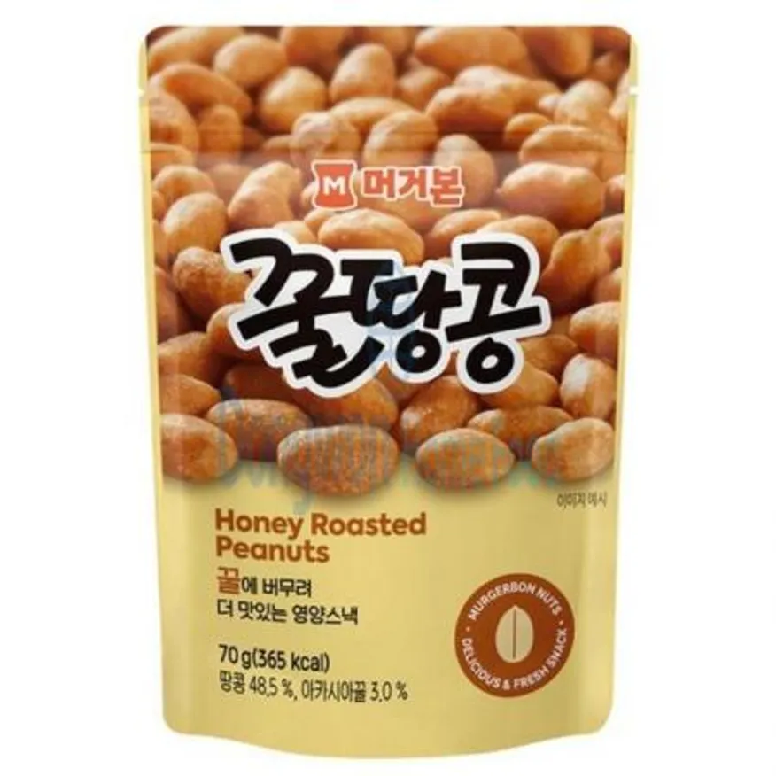 (16:30마감(D) 꿀땅콩(중국산/머거본/파우치/40g*12입/W)EA 이미지