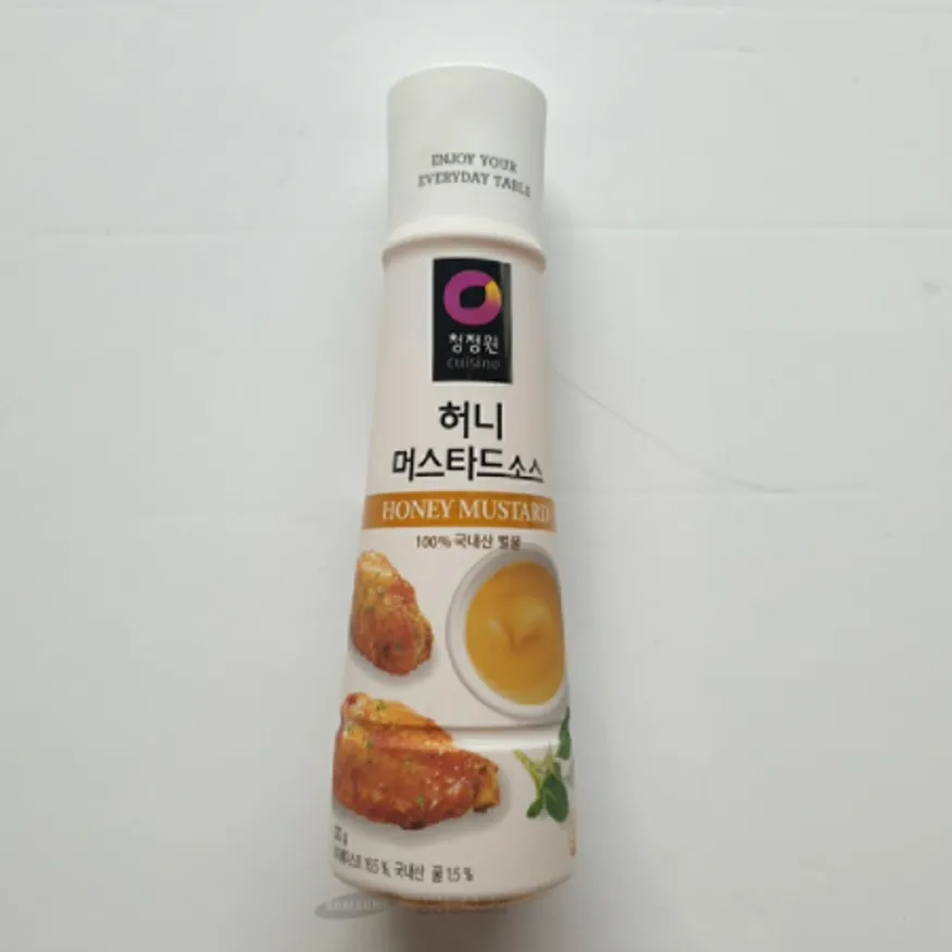 (16:30마감)허니머스타드소스(320G/EA/청정원) 이미지