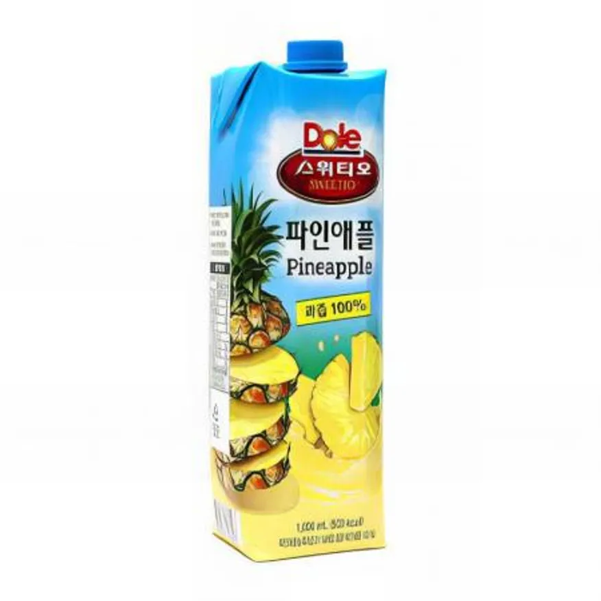 (16:30마감(D) 파인애플주스(Dole/스위티오/1L)EA 이미지