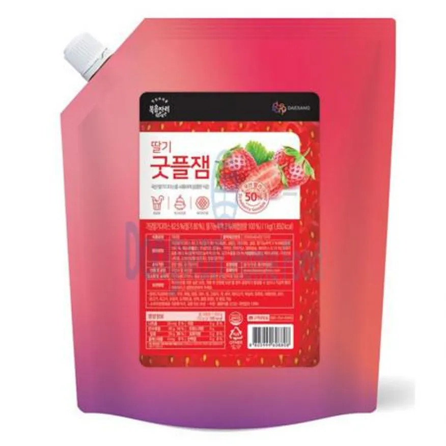 (16:30마감(D) 딸기잼(복음자리/굿플잼/1KG)EA 이미지