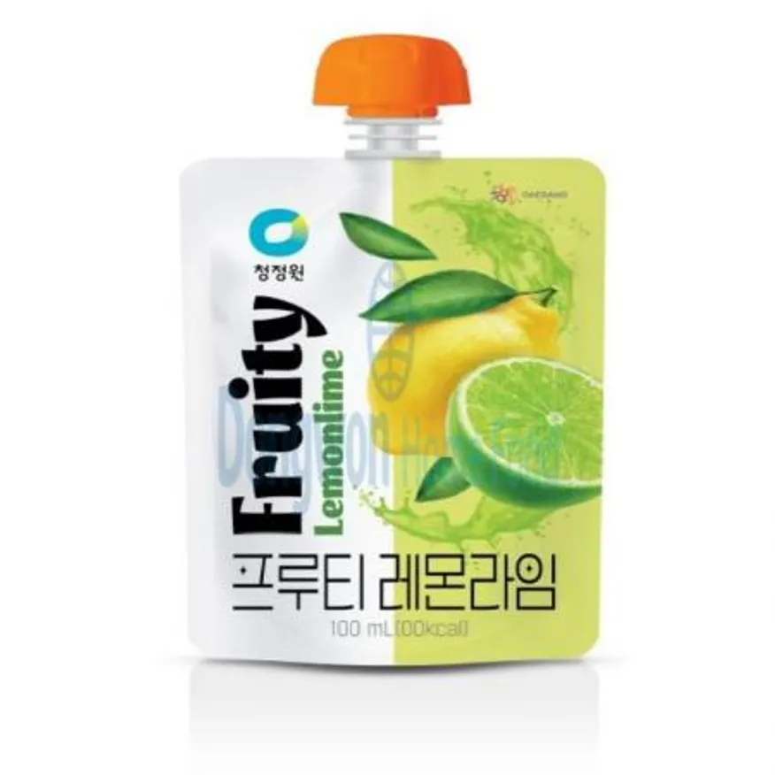 (16:30마감(D) 청정원프루티레몬라임(대상/100ML*40EA)BOX 이미지