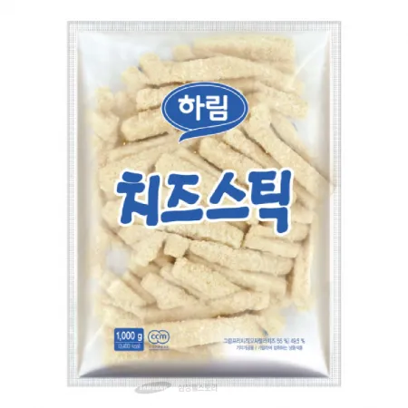 (16:30마감)하림치즈스틱(1KG(45EA내외)/PAC/하림) 이미지