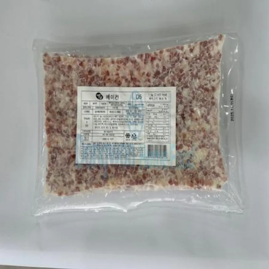 (16:30마감(D) 웰쿠스베이컨D5(삼겹/쵸핑/허스델리/돼지고기:외국산/1kg)EA 이미지