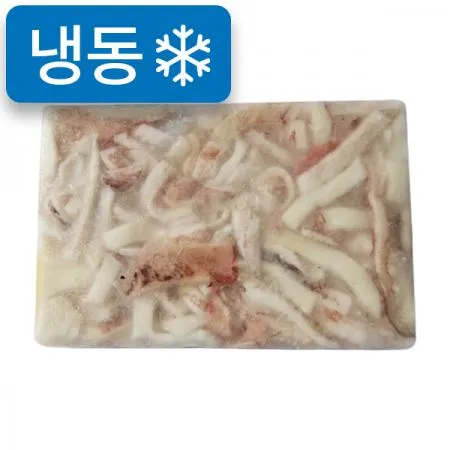 냉동오징어채블럭(700g내외/원양산)
