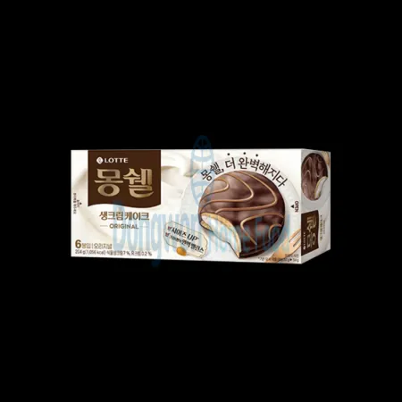 (16:30마감(D) 몽쉘크림오리지널(롯데/204G/W)EA 이미지