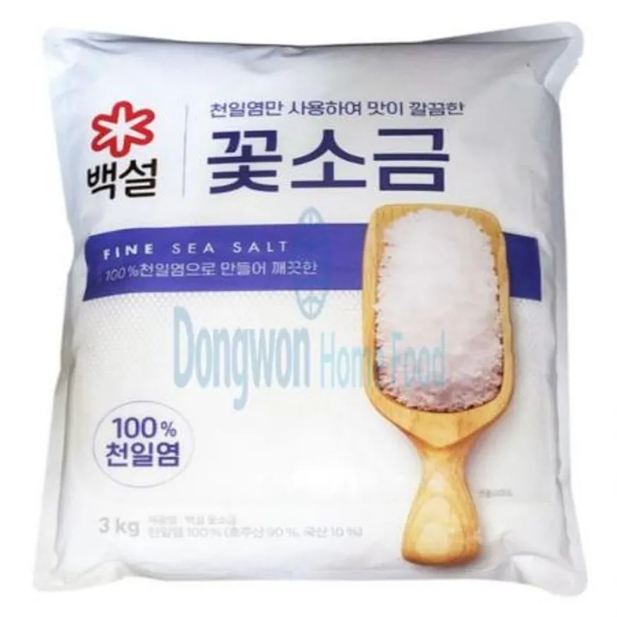 (16:30마감(D) 꽃소금(CJ/3KG)EA 이미지