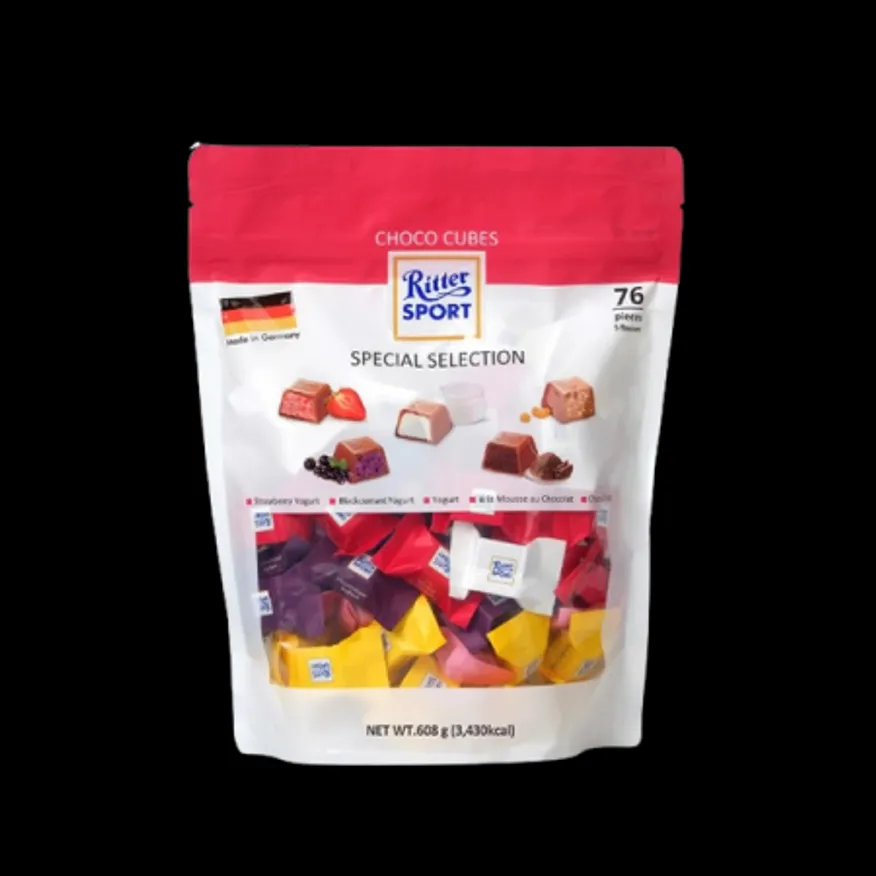 코스트코/RITTER SPORT-초코 큐브 608G 이미지